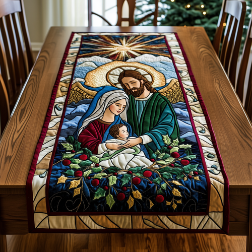 Nativity Quilted Table Runner GFTOAB1230