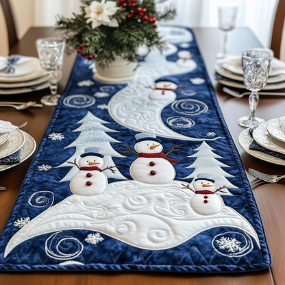 Christmas Snowmen Quilted Table Runner GFTOAB1655