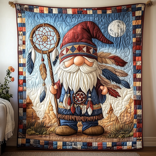 Native Gnome Quilted Blanket GFTOAB2248