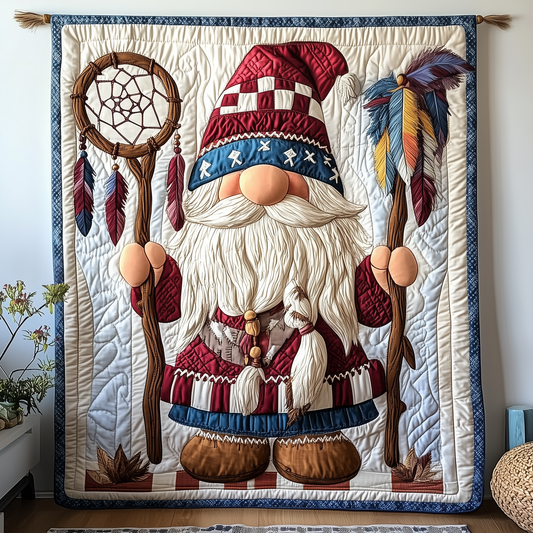 Native Gnome Quilted Blanket GFTOAB2249