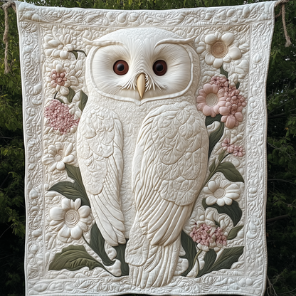 Winter Owl Quilted Blanket GFTOAB2317