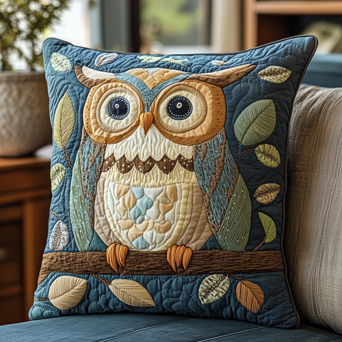 Owl Quilted Pillow Case GFTOAB2318