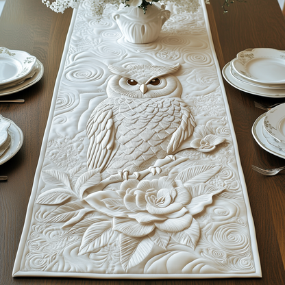 Winter Owl Quilted Table Runner GFTOAB2332