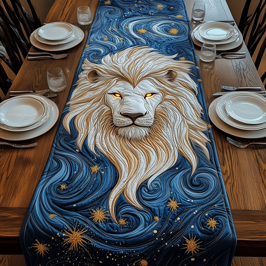 Majestic Leo Zodiac Sign Quilted Table Runner GFTOAB2352