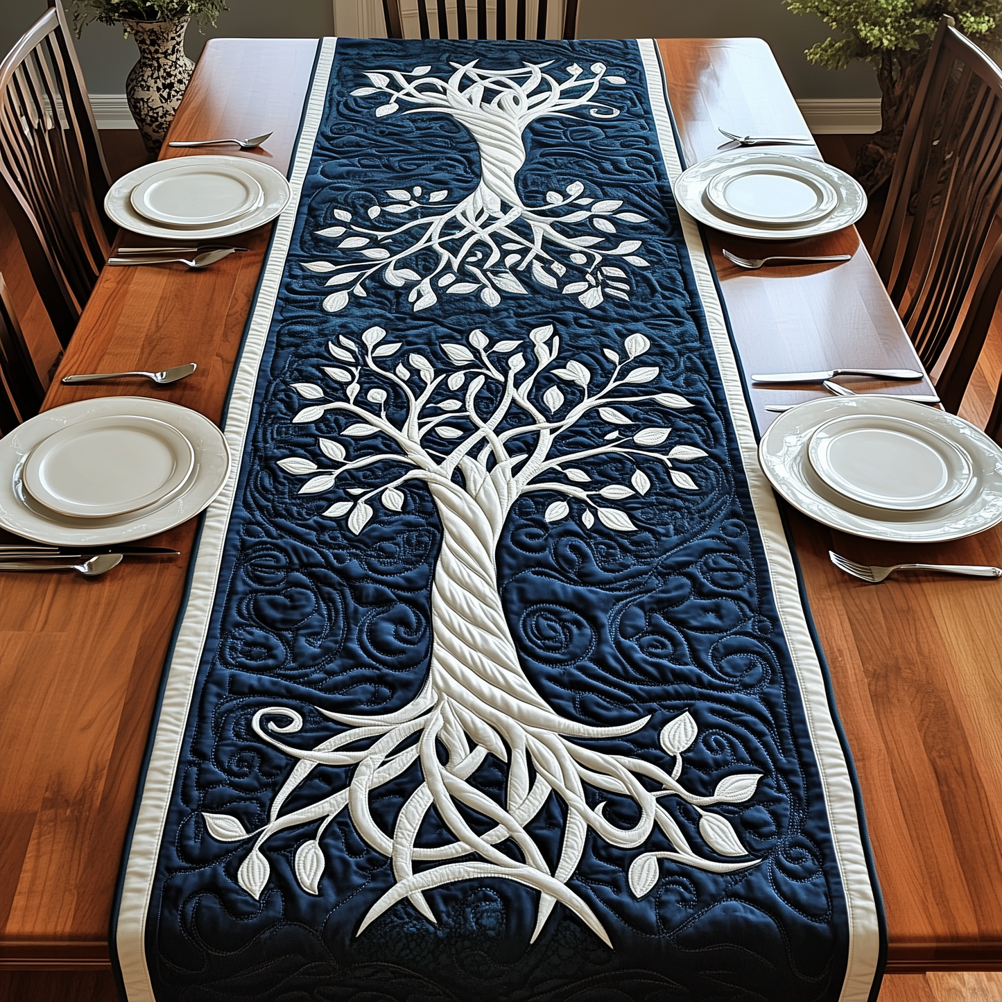 Forest Spirit Quilted Table Runner GFTOAB2375