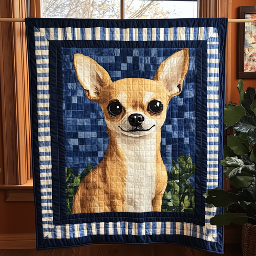 Chihuahua Quilted Blanket GFTOAB347