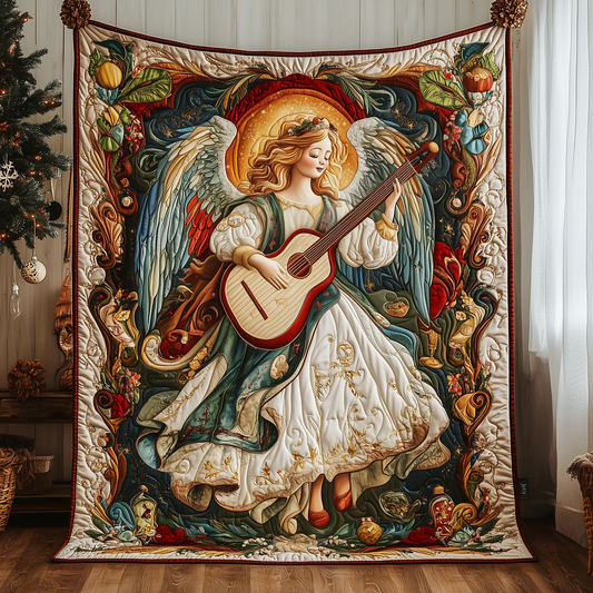 Christmas Angel Quilted Blanket GFTOAB600