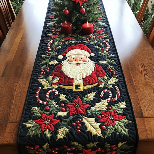 Santa's Festive Feast Quilted Table Runner GFTOHD128