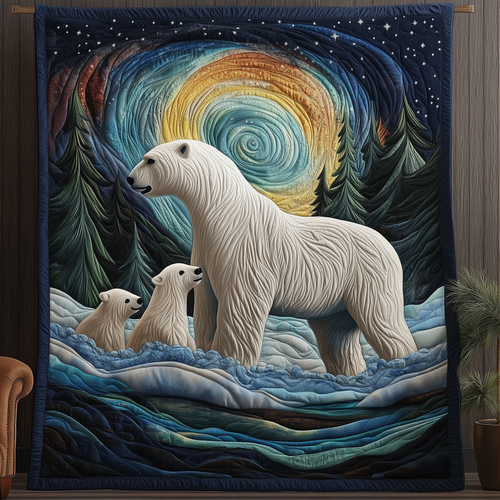 Polar Night Glow Quilted Blanket GFTOHD1950