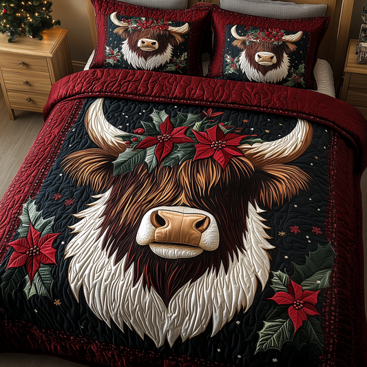 Holiday Highland Dream 3-Piece Quilted Bedding Set GFTOHD1977