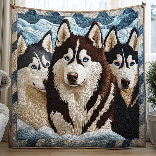 Eyes of the Arctic Quilted Blanket GFTOHD1980