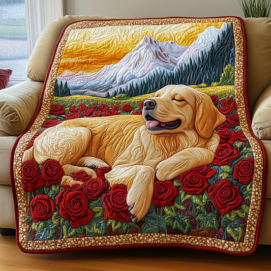 Tranquil Dog Haven Quilted Blanket GFTOHD2281