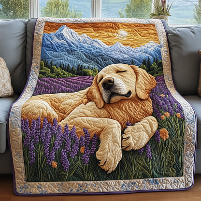 Lavender Dreamscape Quilted Blanket GFTOHD2290