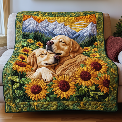 Fields of Sunshine Quilted Blanket GFTOHD2293