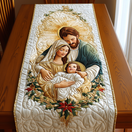 Nativity Blessing Quilted Table Runner GFTOHD247