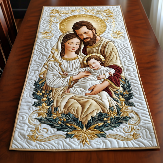 Nativity Blessing Quilted Table Runner GFTOHD248