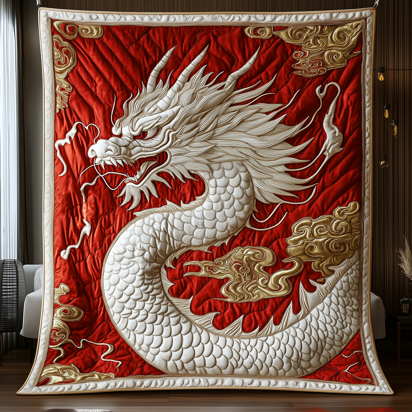 Mighty Dragon Quilted Blanket GFTONL1969