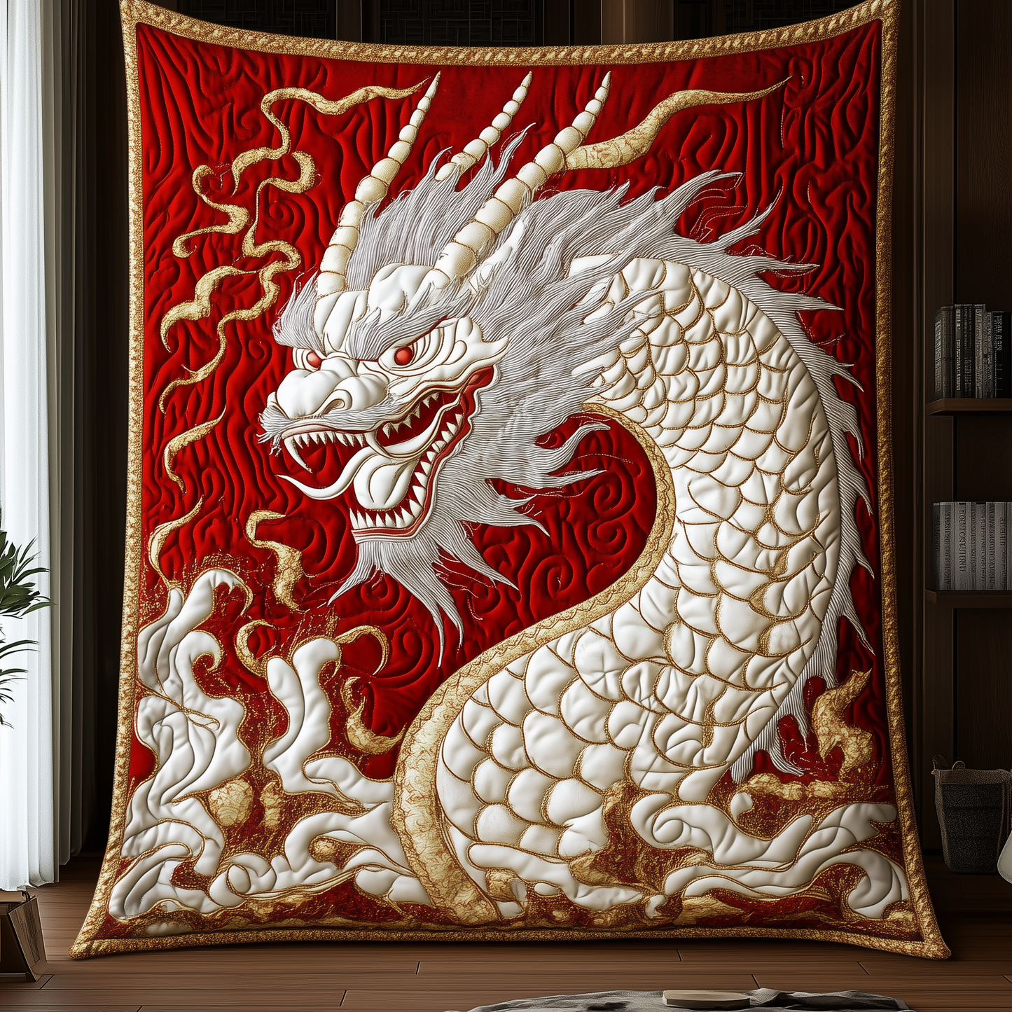 Mighty Dragon Quilted Blanket GFTONL1982