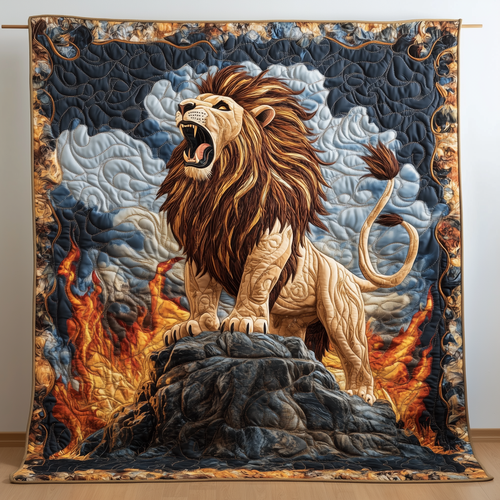 King of the Jungle Quilted Blanket GFTOTL1923