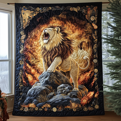 King of the Jungle Quilted Blanket GFTOTL1926