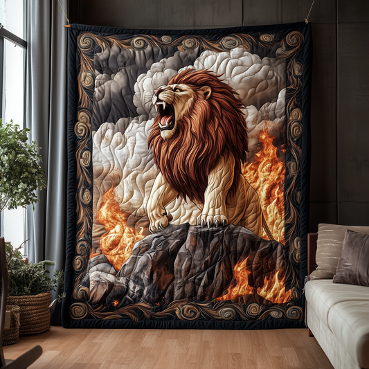 King of the Jungle Quilted Blanket GFTOTL1929