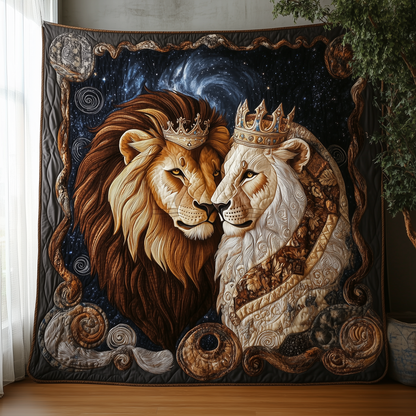 Majestic Lions Bond Quilted Blanket GFTOTL1933