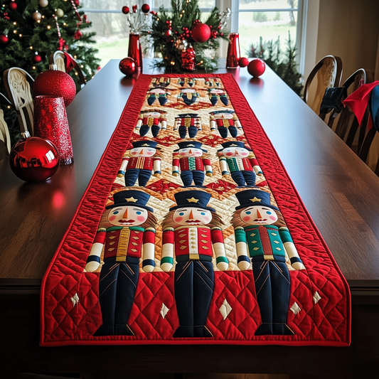 Christmas Nutcracker Quilted Table Runner GFTOTL967