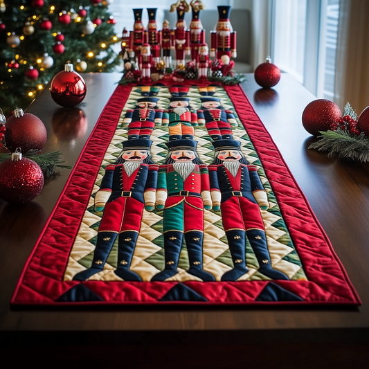 Christmas Nutcracker Quilted Table Runner GFTOTL970