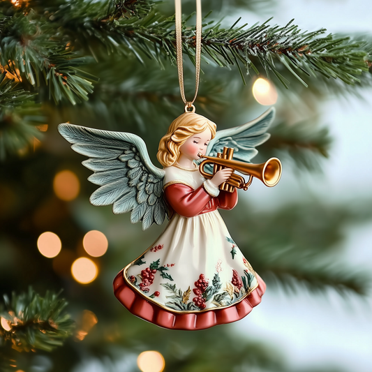 Christmas Angel Mica Ornament GFTOTP1187