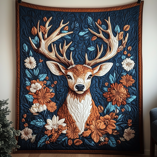 Majestic Deer Haven Quilted Blanket GFTOTP2240