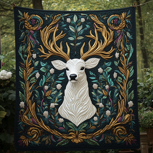 Majestic Deer Haven Quilted Blanket GFTOTP2242