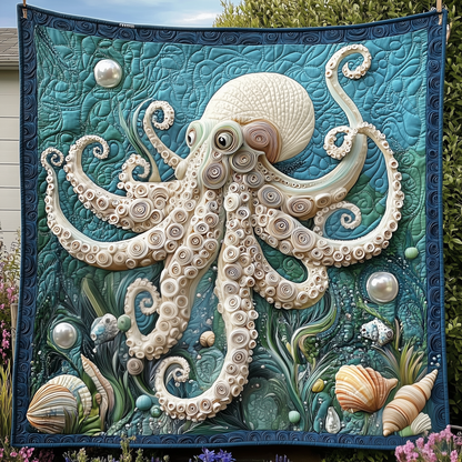 Giant Octopus Quilted Blanket GFTOTP2252