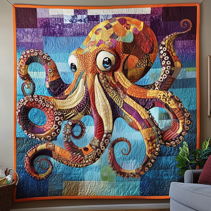 Giant Octopus Quilted Blanket GFTOTP2253