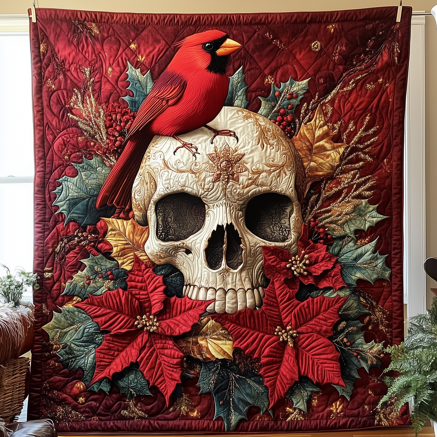 The Cardinal Requiem Quilted Blanket GFTOTP2319