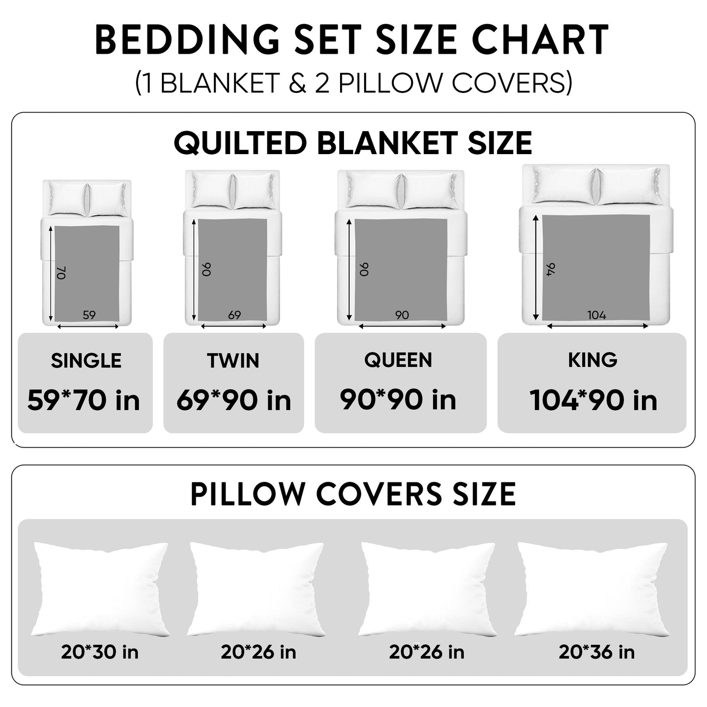 The Owlchemy 3-Piece Quilted Bedding Set GFTONL1957